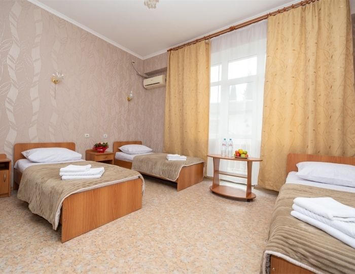 Эконом 3-местный 1-комнатный - Санаторий «Славутич» (корпус 9) Алушта