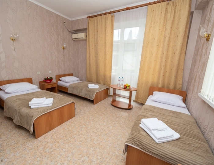 Эконом 3-местный 1-комнатный - Санаторий «Славутич» (корпус 9) Алушта